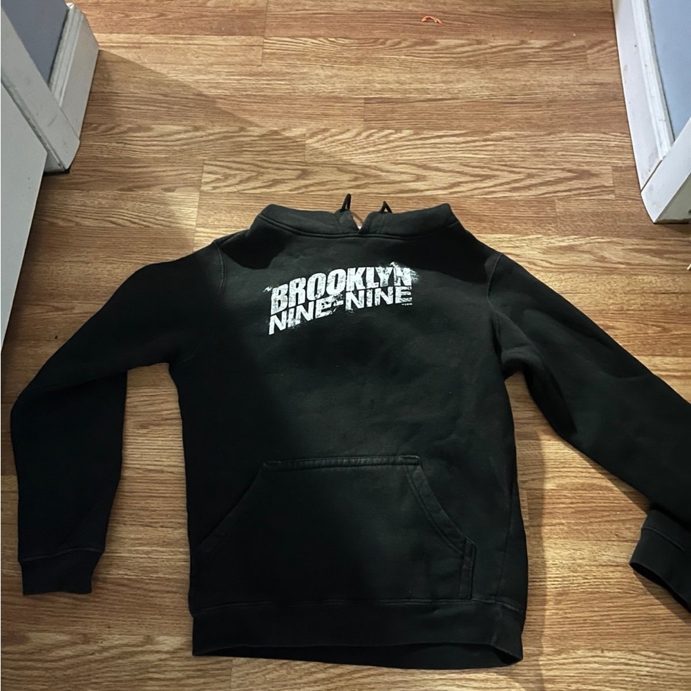 Black Mock Neck Long Sleeve Sweatshirt